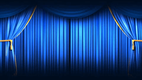Theater Velvet Curtain Left